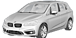 BMW F45 P02DB Fault Code